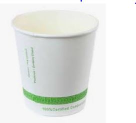 8oz Hot/Cold Compostable Paper Cups